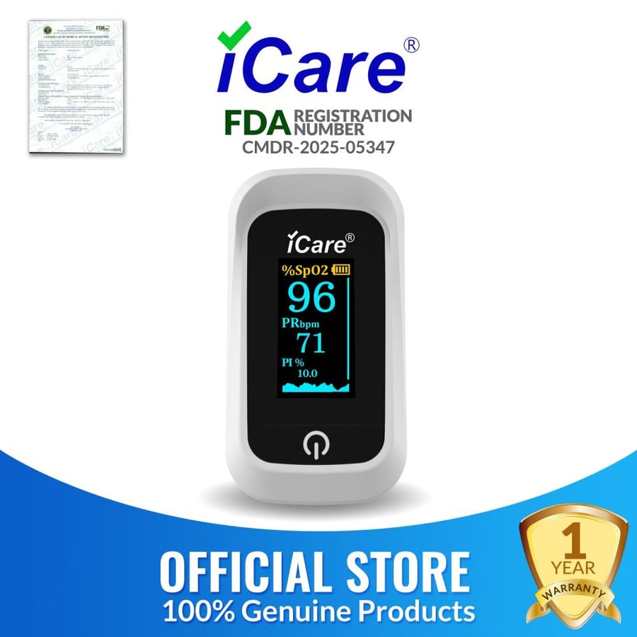 I Care Fingertip Pulse Oximeter