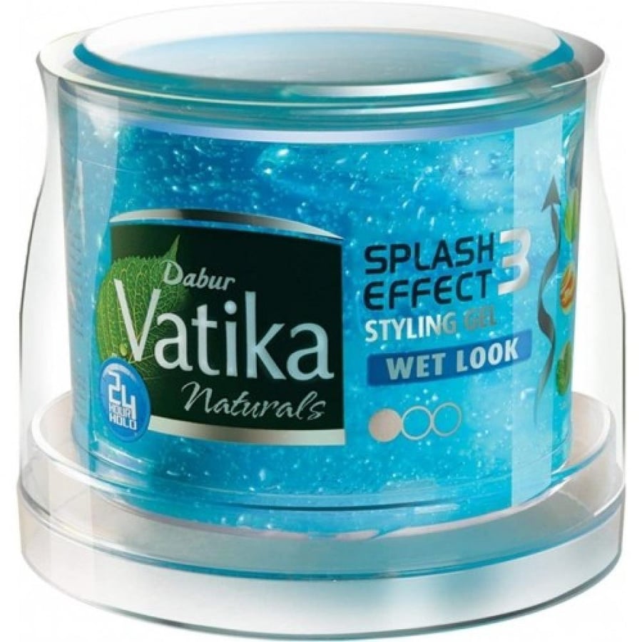 Vatika Wet Look Blue Styling Gel 500ml