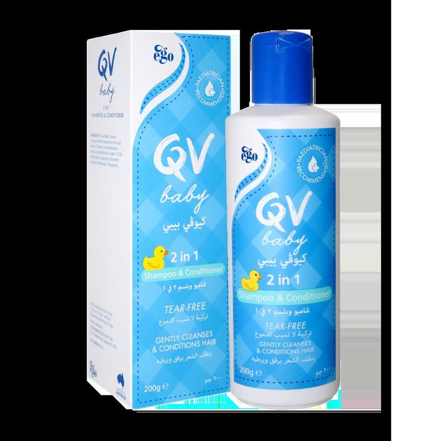 QV Baby 2in1 Shampoo & Conditioner 200g
