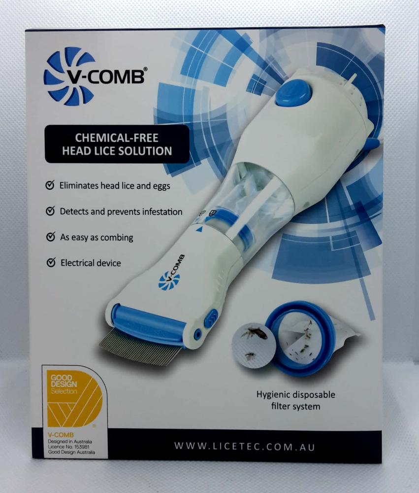 Licetec V-Comb Electric Anti Lice Comb