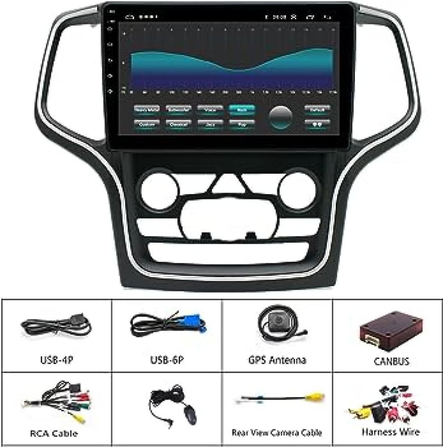 شاشة jeep قراند شروكي 2014_2022