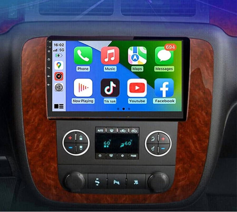 ديكور شاشة  جمس GMC 2008_2014 خشبي