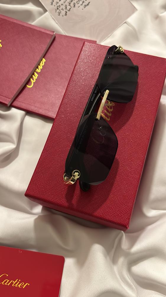 Cartier black glasses