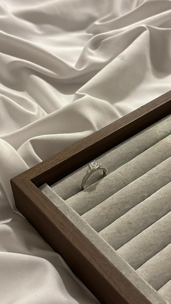 Women's silver ring 925 karat