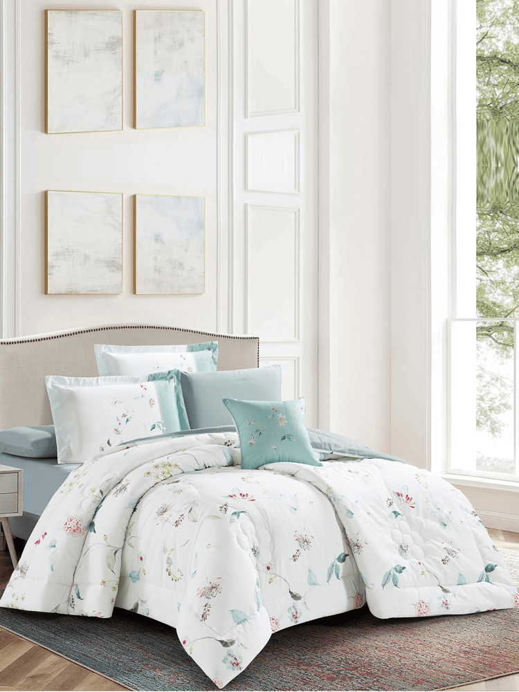 Winter floral Binka bedspread (Twin)