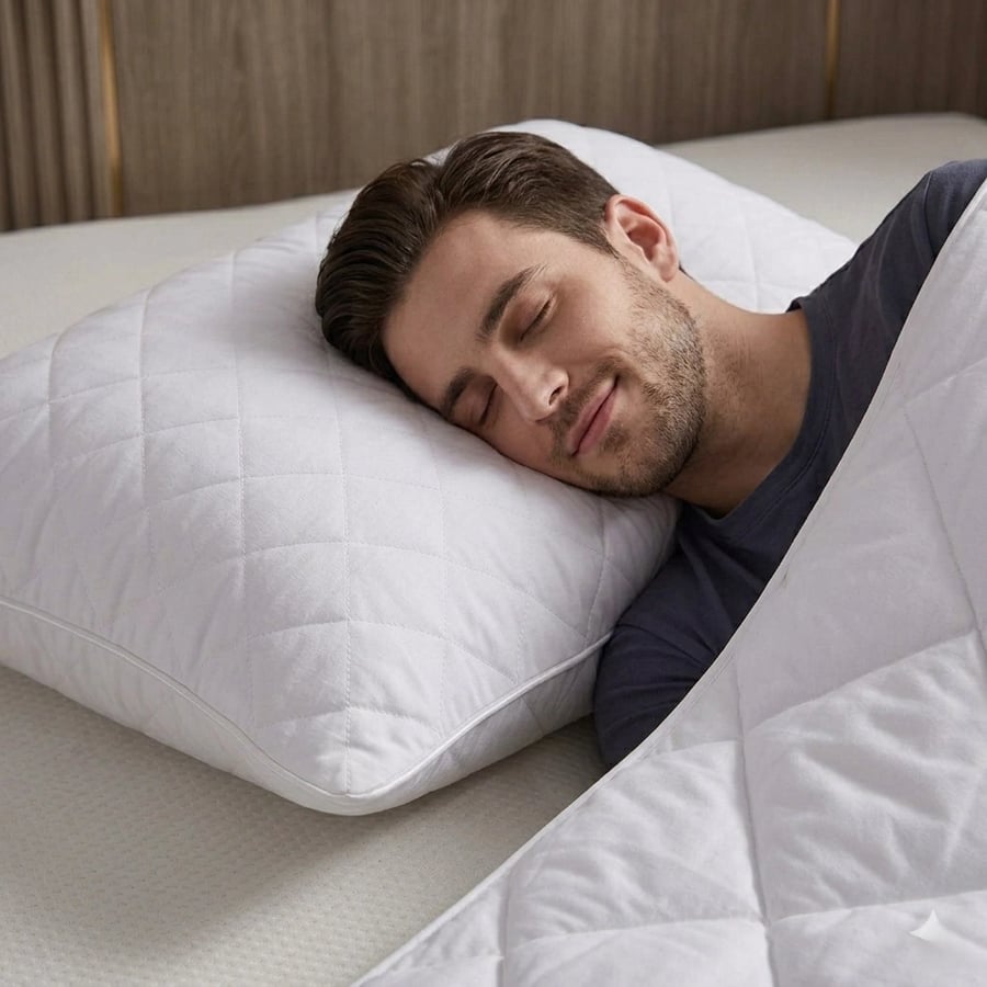 بكج 5 مخدة مطرزة مايكروفايبر مقاس 50×75 سم