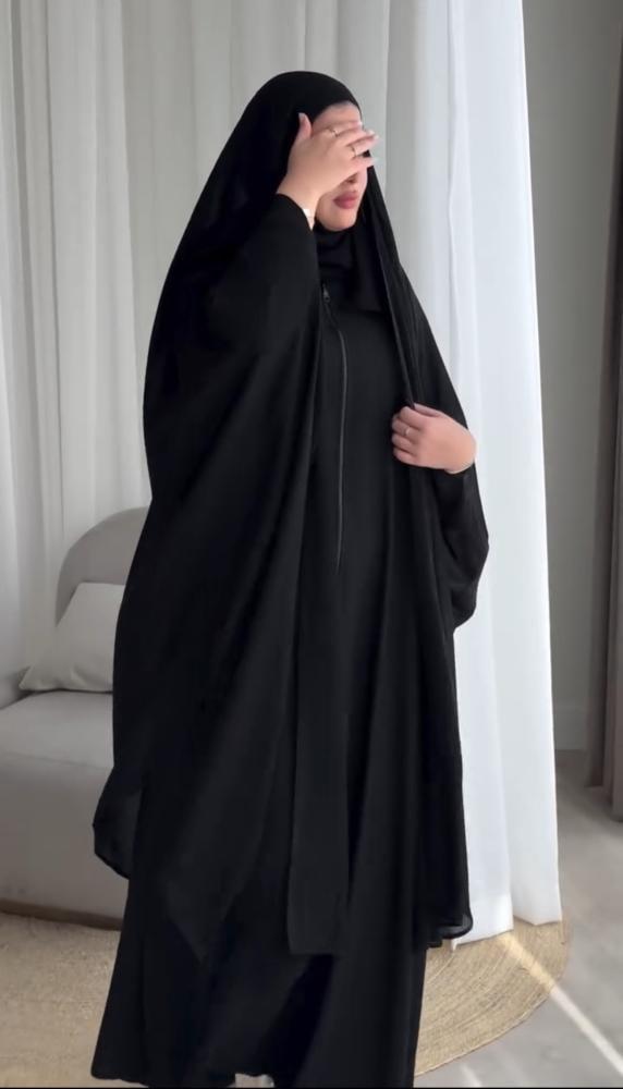 عباية الحج والعمره مع غطاء للوجه