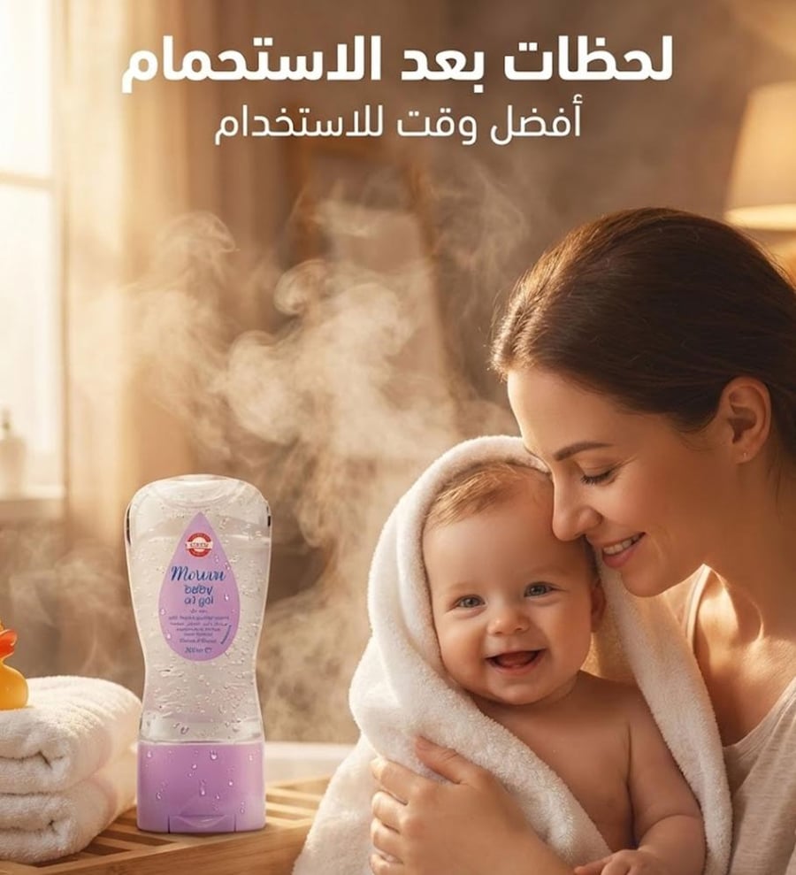 زيت جل اطفال من مورفون 200مل