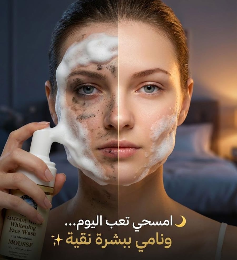 غسول رغوة دالفور وايت من مورفون 160مل