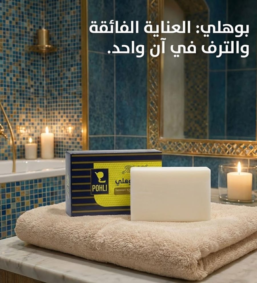 صابون بوهلي لتفتيح البشرة والعناية الفائقة 125جرام