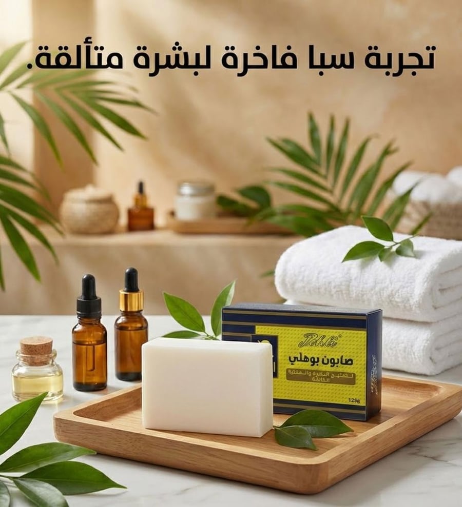 صابون بوهلي لتفتيح البشرة والعناية الفائقة 125جرام