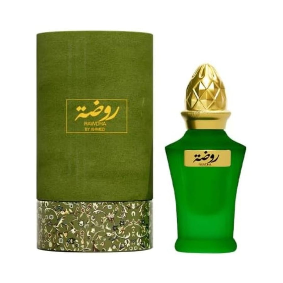 Ahmed Al Maghribi Rawdha Attar Oil 10ML – Concentrated Floral Woody Perfume Oil