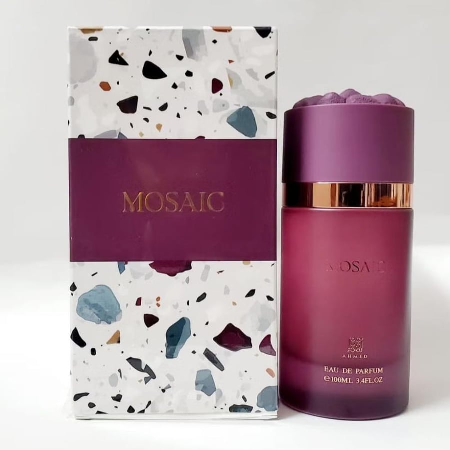 Ahmed Al Maghribi Mosaic EDP 100ML – Gourmand Floral Woody Perfume