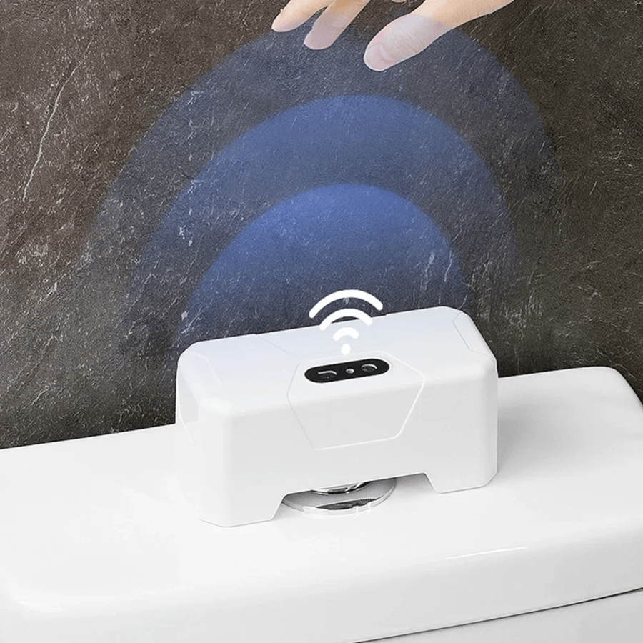 Automatic toilet flush device