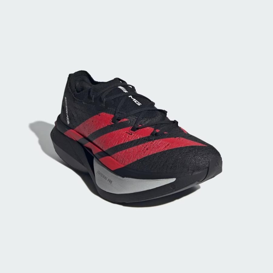 Adidas’s ADIZERO PRIME X3 Core Black / Lucid Red / Cloud White