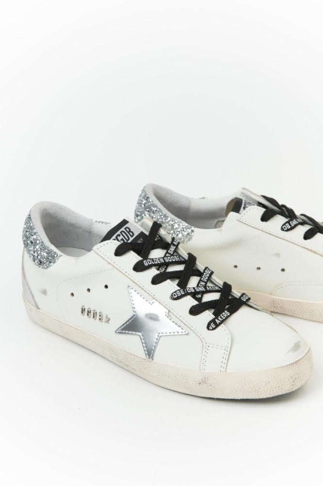Golden Goose White Sneakers with