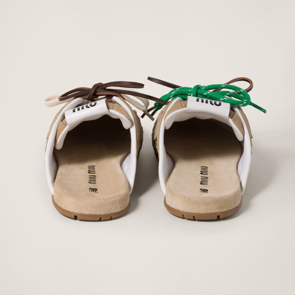 New Balance x Miu Miu 530 SL faded suede sneakers -Master Quality