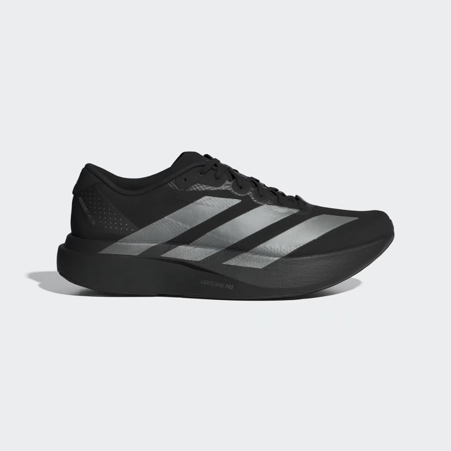 Adidas Adizero EVO SL Core Black / Iron Metallic / Carbon -Master Quality