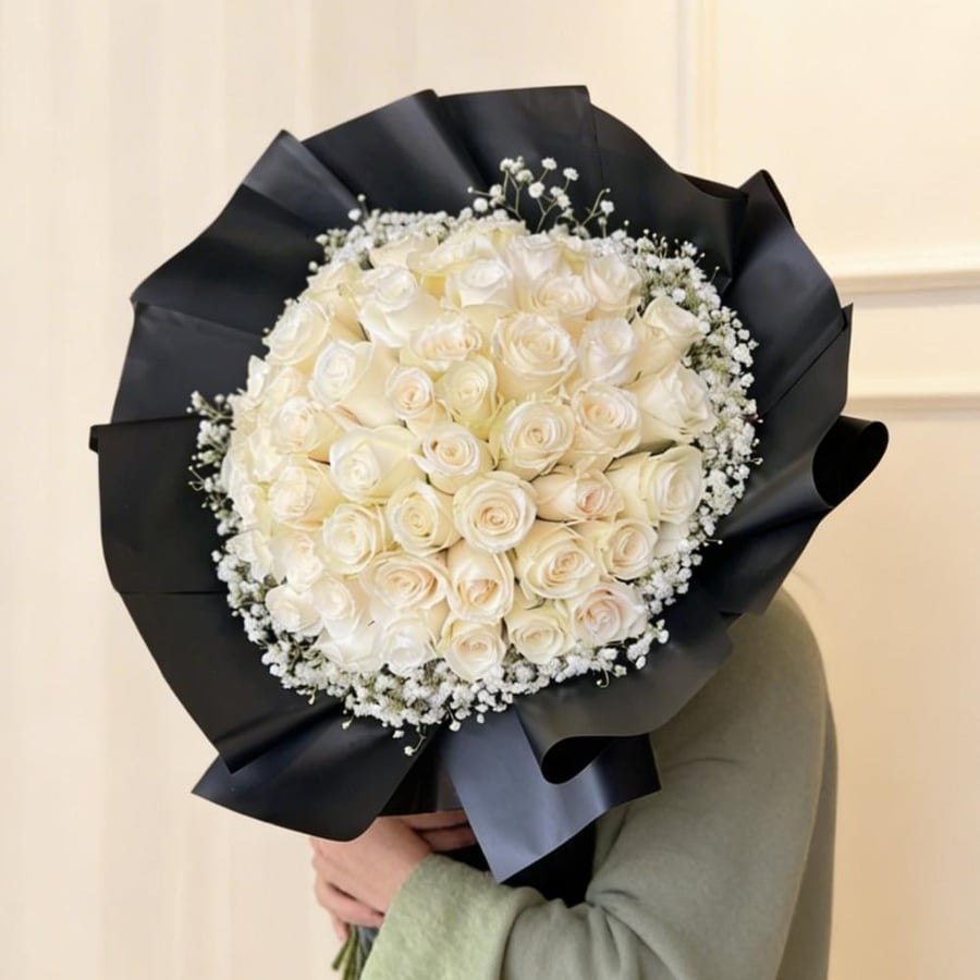Fifty roses