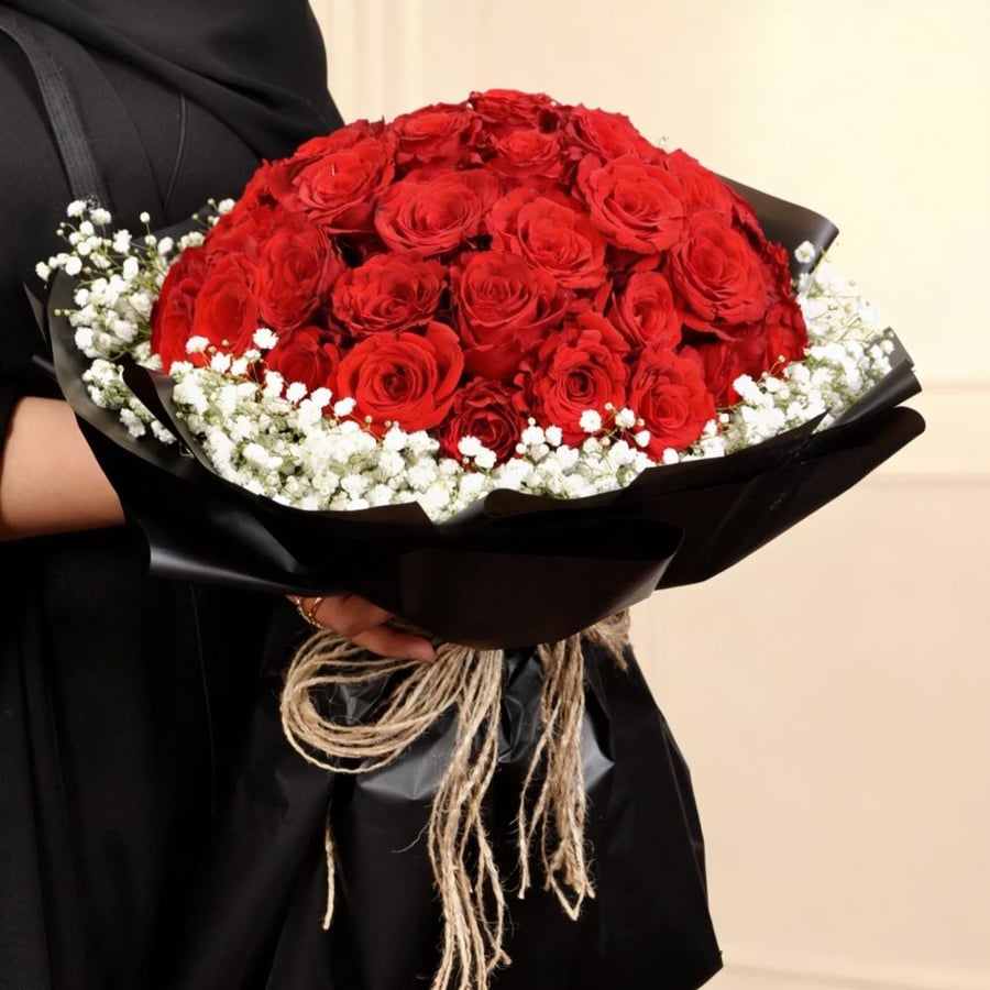 Fifty roses