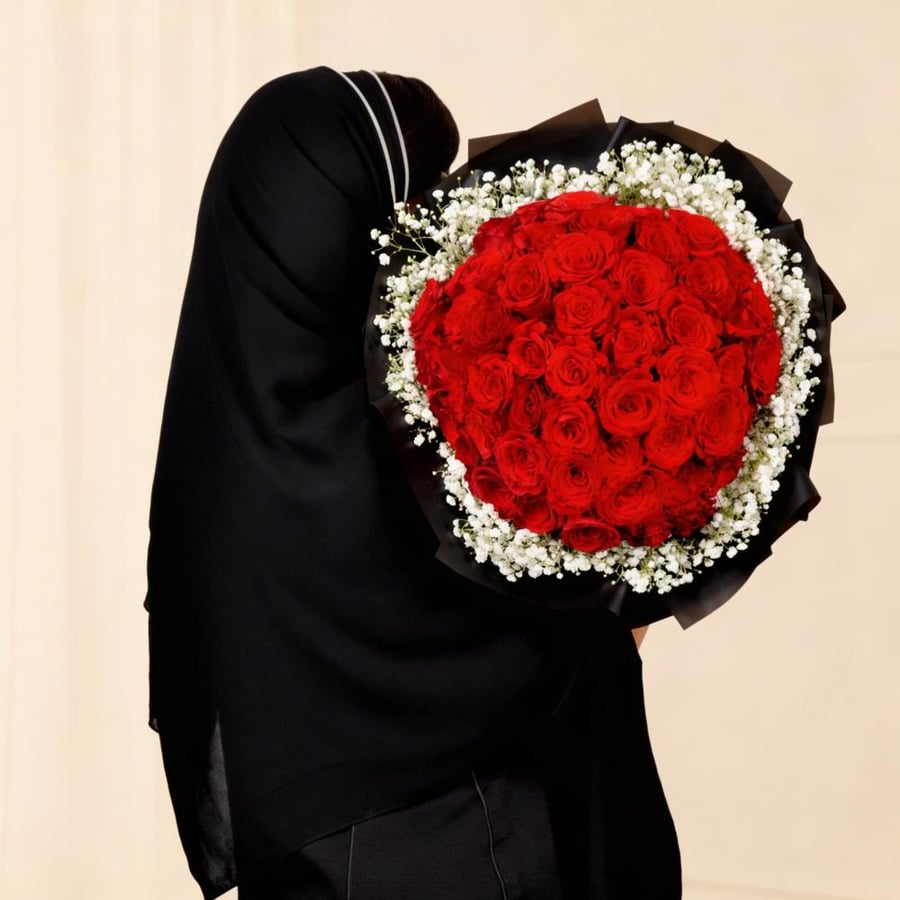 Fifty roses