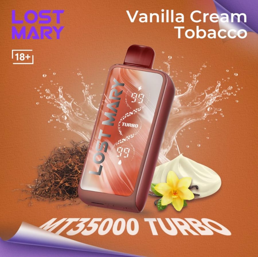 فانيلا كريم توباكو LOST MARY 35000