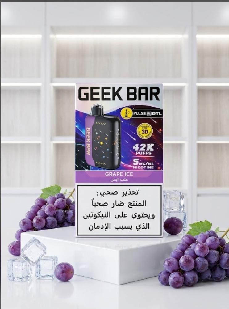 جهاز جيك بار pulse x دطل 42,000 شفطة لنكهات منعشة متعددة من شيشا ڤيب.
