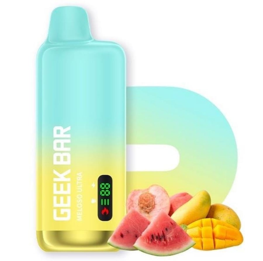 جاك بار GEEK BAR منجا خوخ بطيخ  50mg