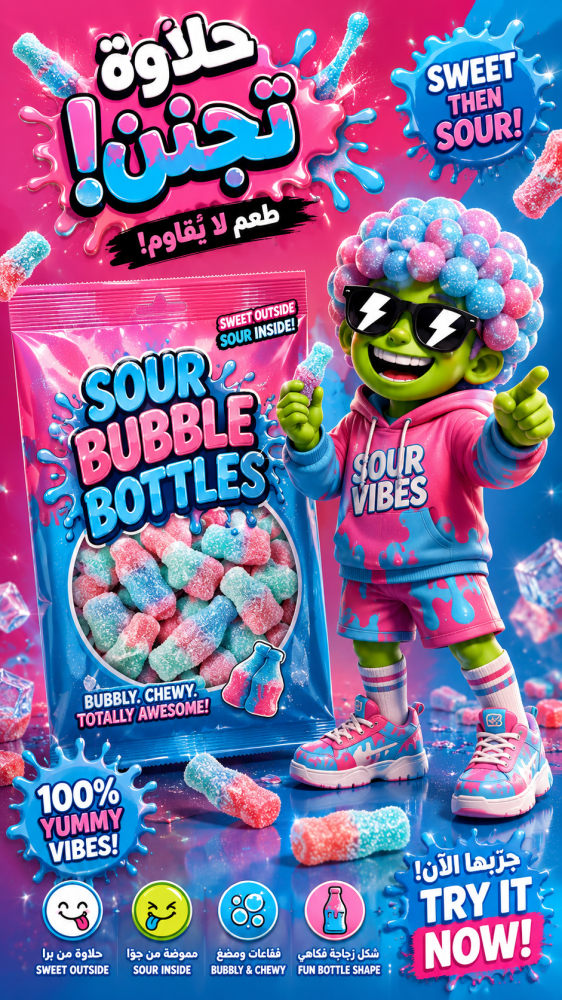Cola fruits jelly gummies