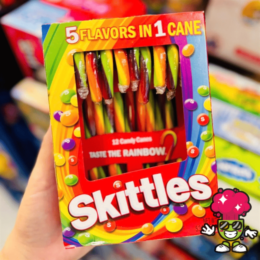 Skittles candy cans