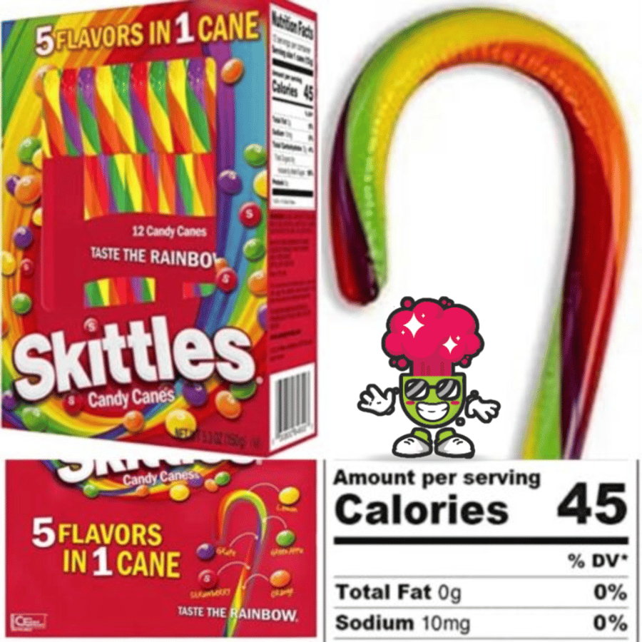 Skittles candy cans