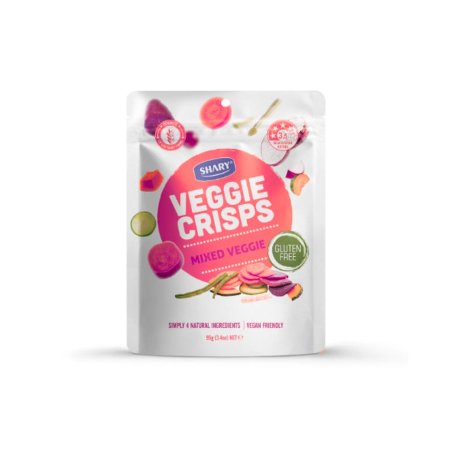 Crunchy Dried Vegetables – Sea Salt Flavor