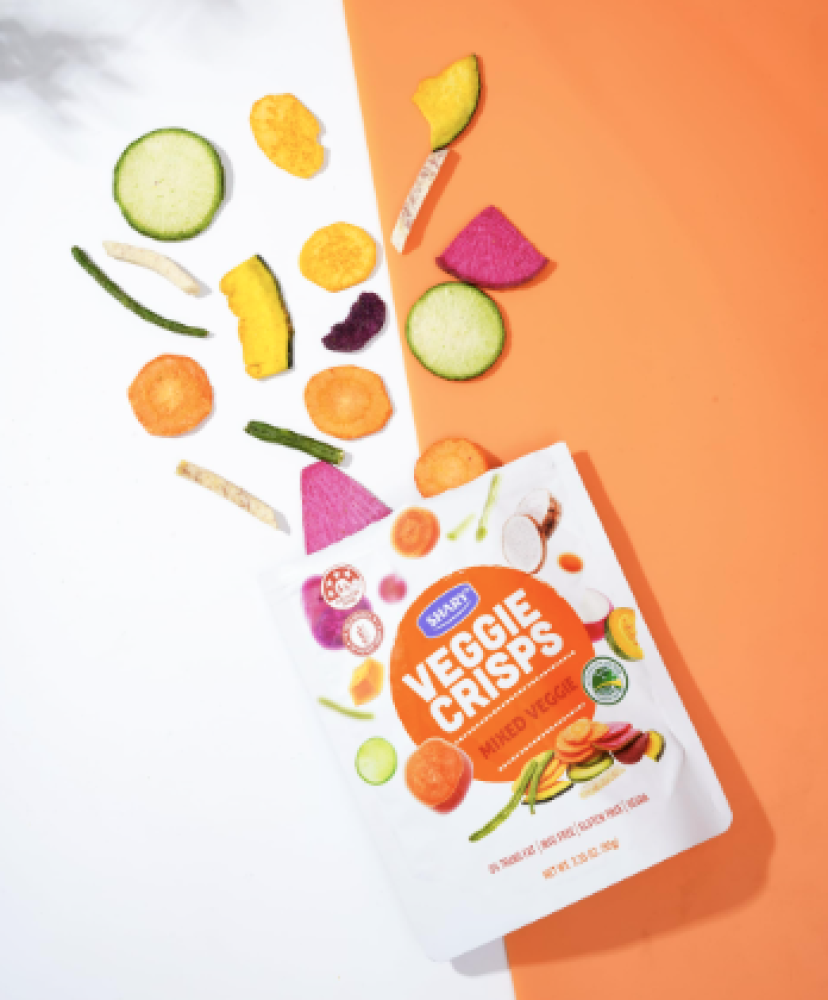 Crunchy Dried Vegetables – Sea Salt Flavor