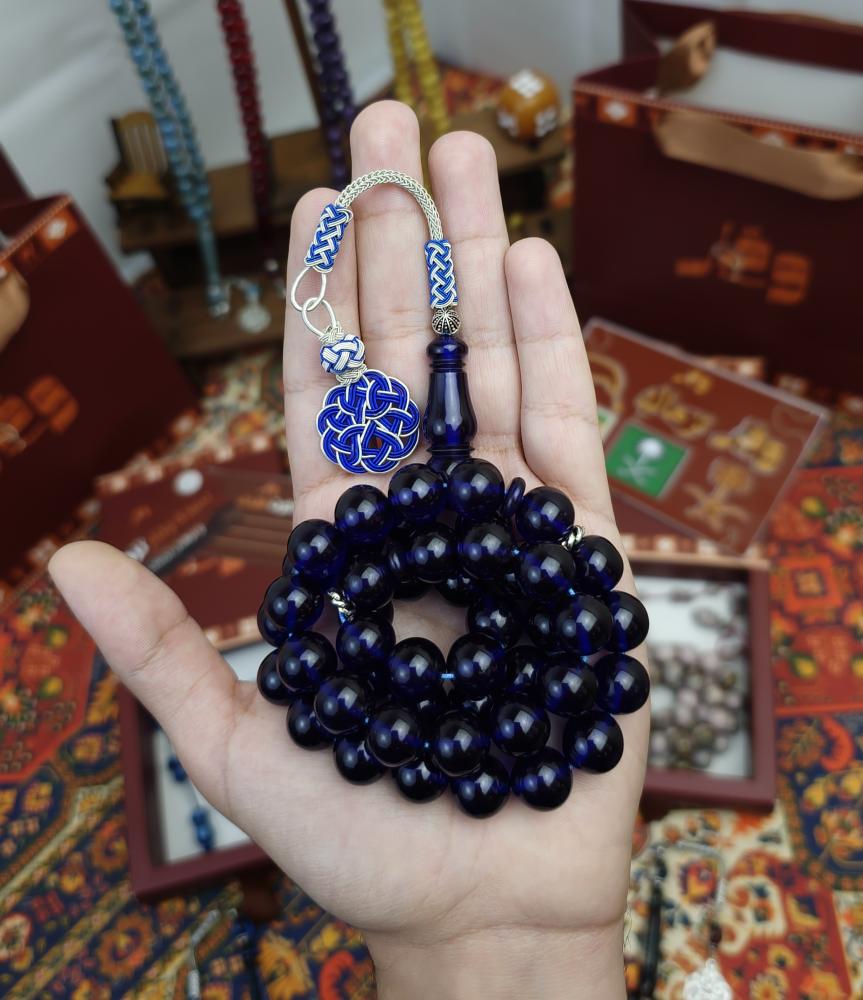 سبحة فاتوران كحلي حرباء طربزونة نحاس