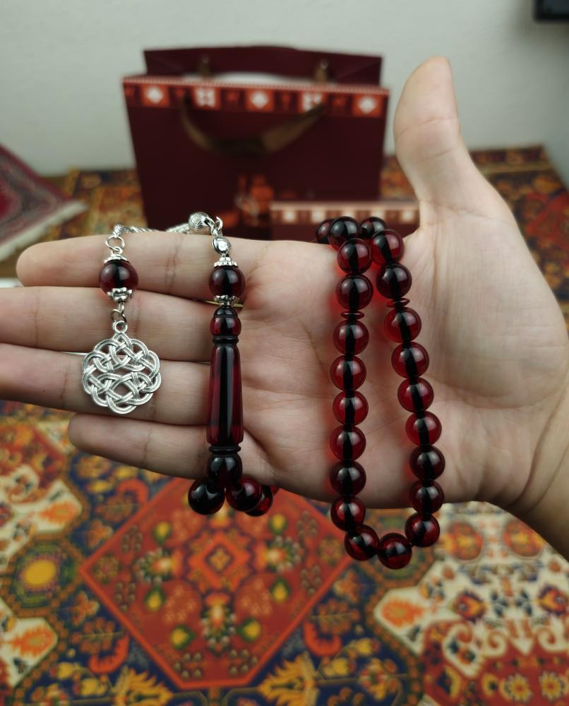طقم قلم + سبحة بكلايت مجانا