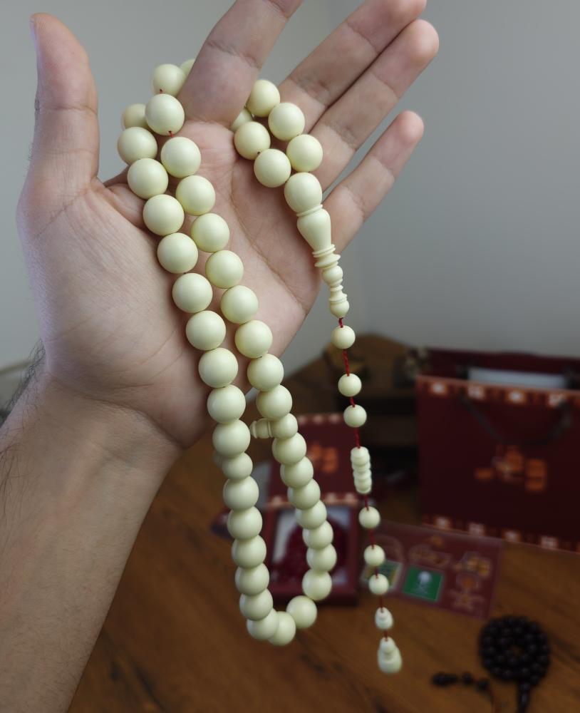 سبحة بلياردو  ابيض تمليكة