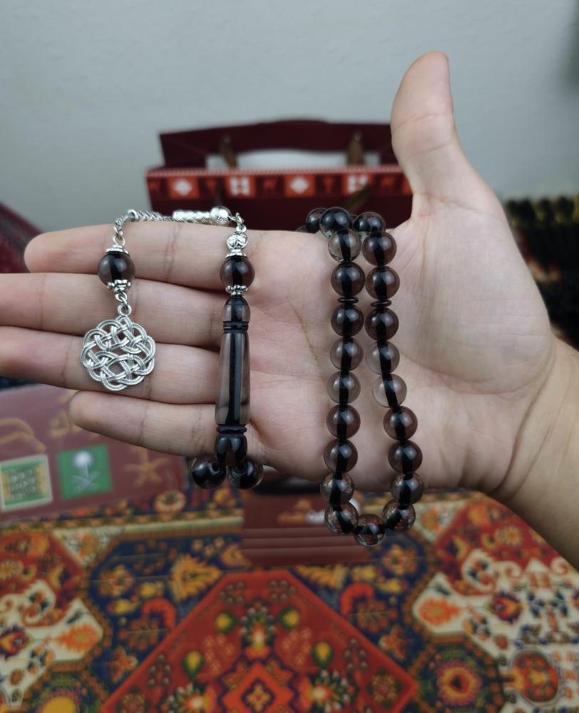 طقم قلم + سبحة بكلايت مجانا