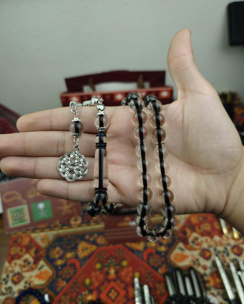 طقم قلم + سبحة بكلايت مجانا