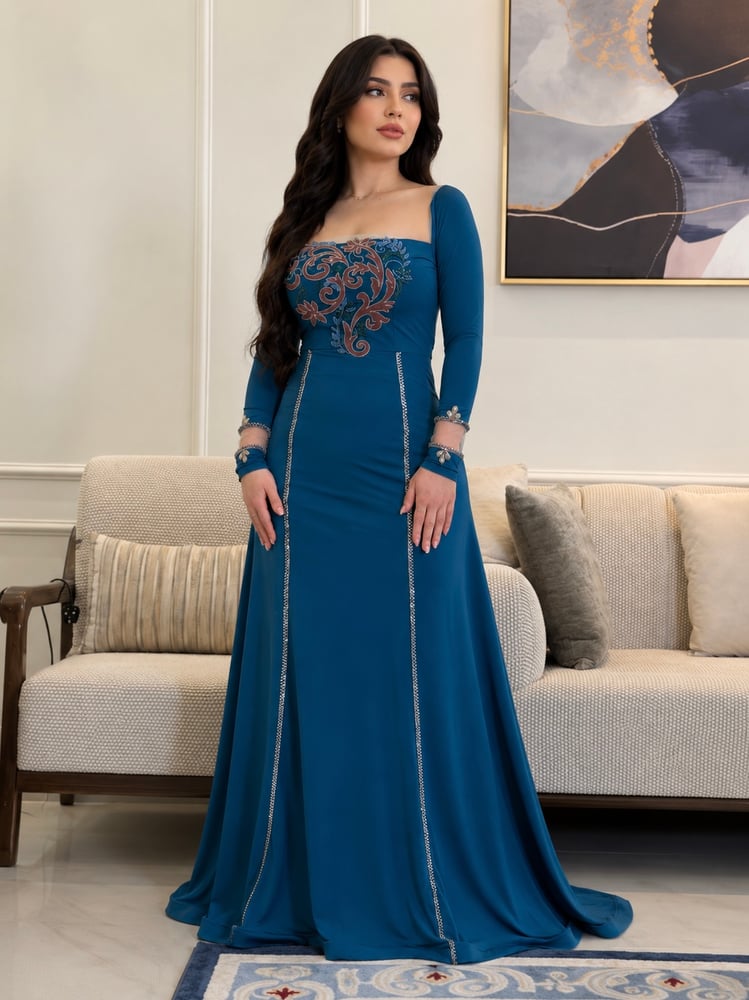استرتش تركواز