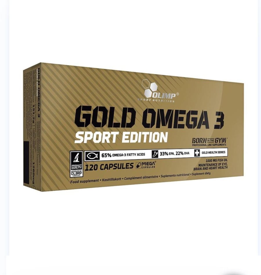 Olympic Sports Nutrition Gold Omega 3, 120 capsules, 1,000 mg