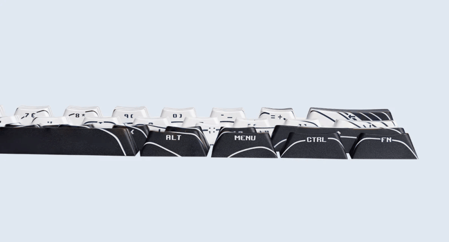 Magnetic Waves Keycaps