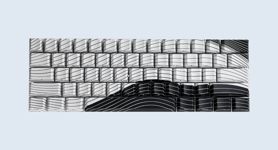 Magnetic Waves Keycaps