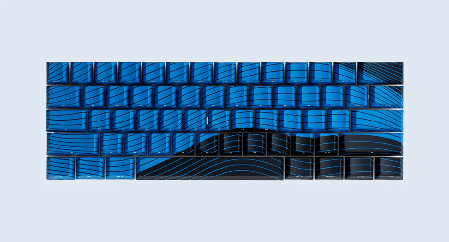 Magnetic Waves Keycaps