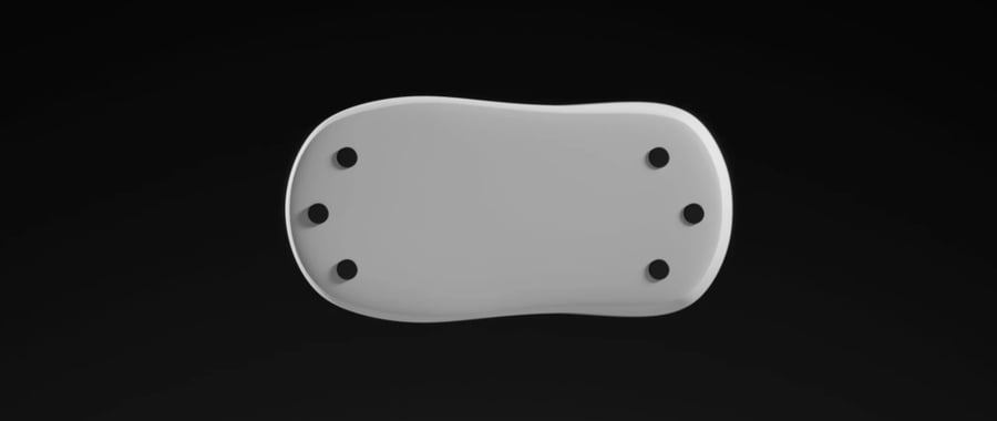 WALLHACK x X-Raypad Obsidian PRO U-PE Universal Dot Mouse Skates (40 dots)