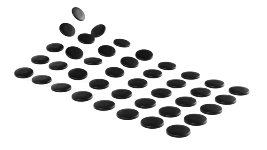 WALLHACK x X-Raypad Obsidian PRO U-PE Universal Dot Mouse Skates (40 dots)
