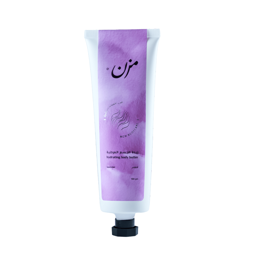 زبدة الجسم باللافندر