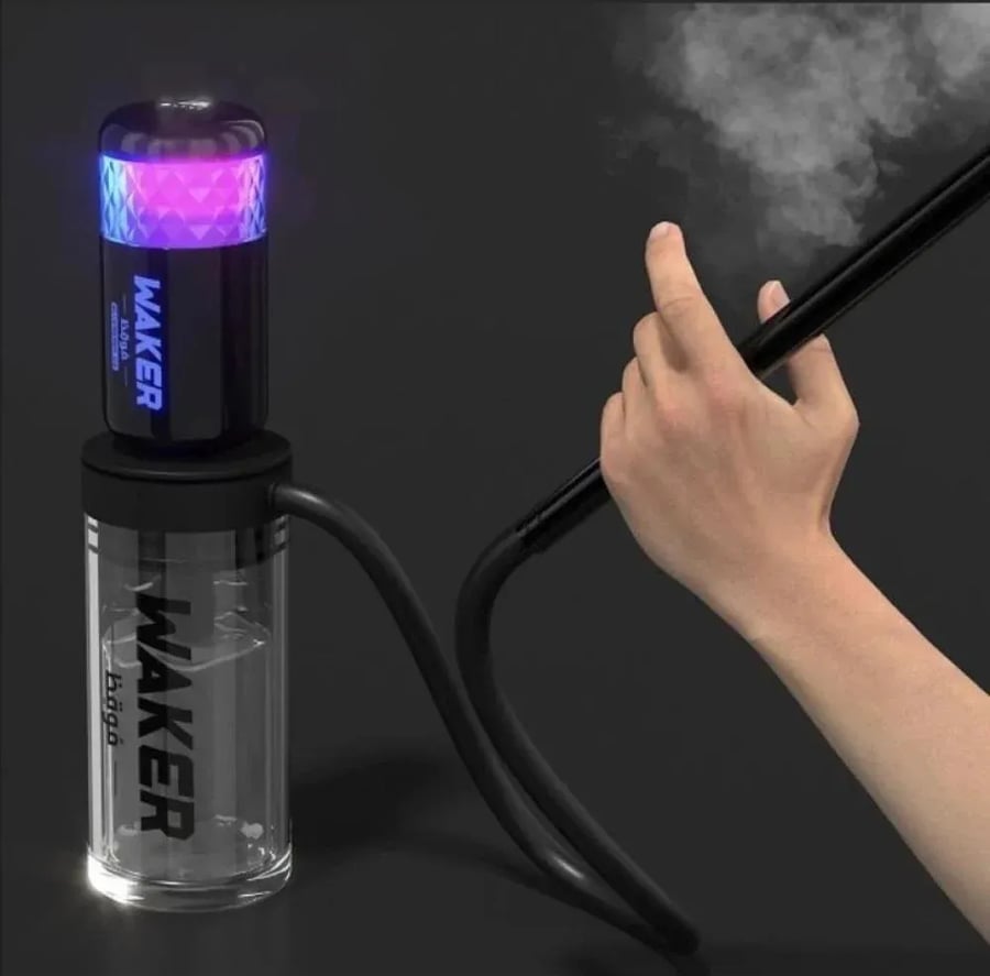 Waker electronic portable hookah
