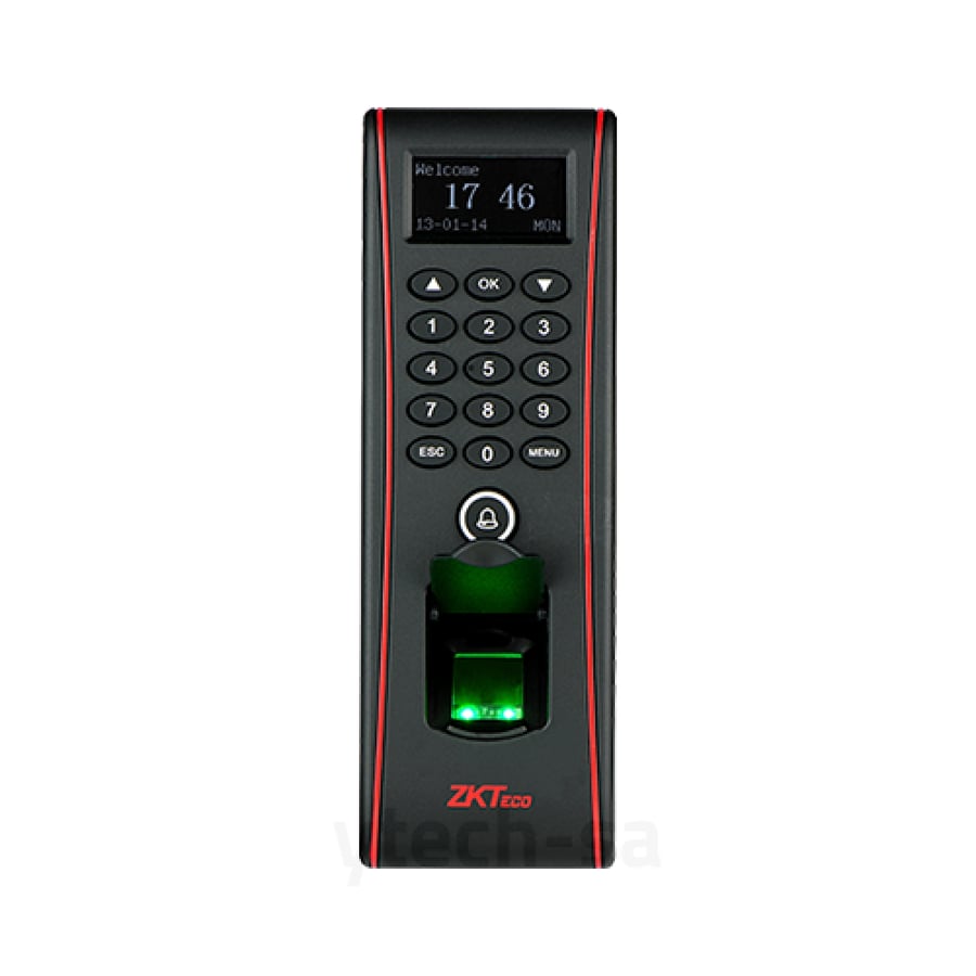 اكسس كنترول لفتح الابواب بالبصمه  (ZKT TF1700)