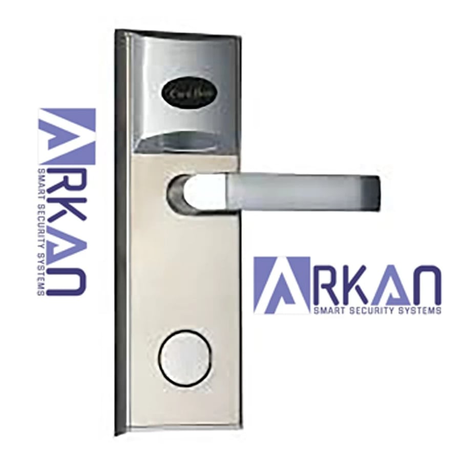 Golden or silver hotel lock LH1000 from ZKTeco