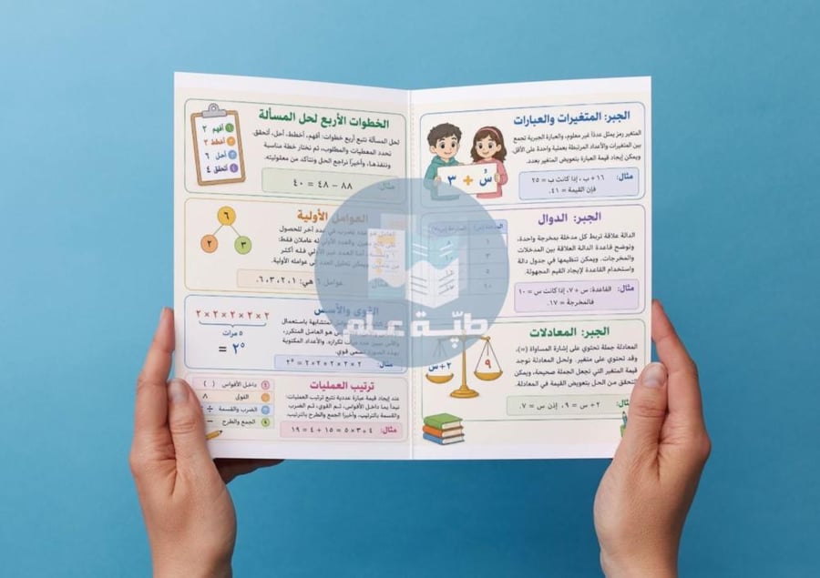 مطوية الجبر الانماط العددية و الدوال